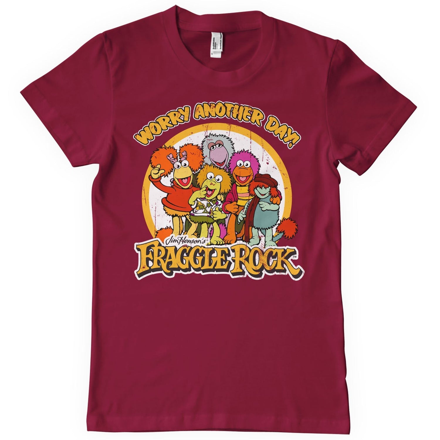 Fraggle Rock - Worry Another Day Mens T-Shirt