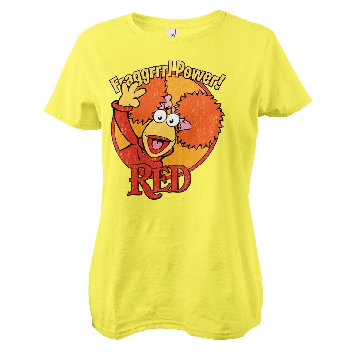 Fraggle Rock - Red - Fragggrrrl Power Women T-Shirt
