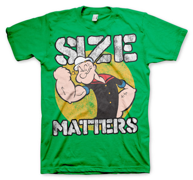 Popeye - Size Matters Kids T-Shirt