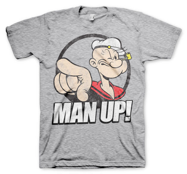 Popeye - Man Up! Kids T-Shirt