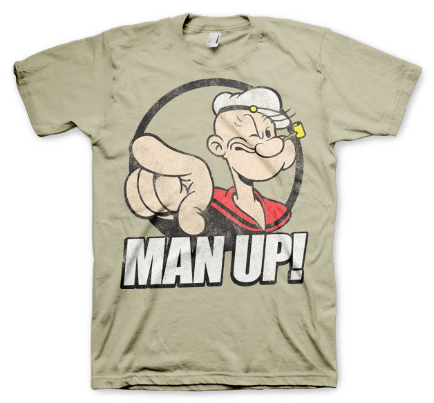 Popeye - Man Up! Kids T-Shirt