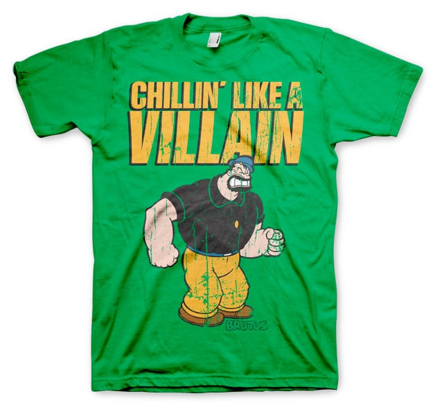 Popeye - Chillin'Like A Villain Kids T-Shirt