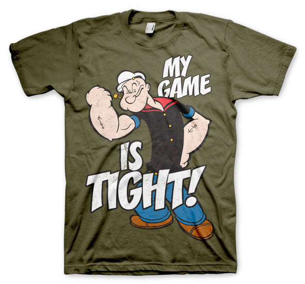 Popeye - Game Is Tight Kids T-Shirt