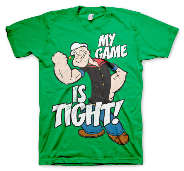 Popeye - Game Is Tight Kids T-Shirt