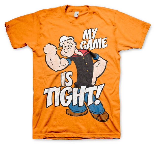 Popeye - Game Is Tight Kids T-Shirt