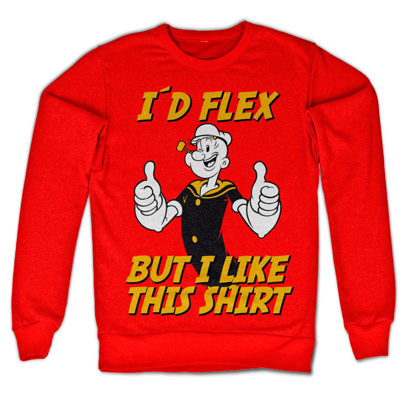 Popeye - I'd Flex Sweatshirt