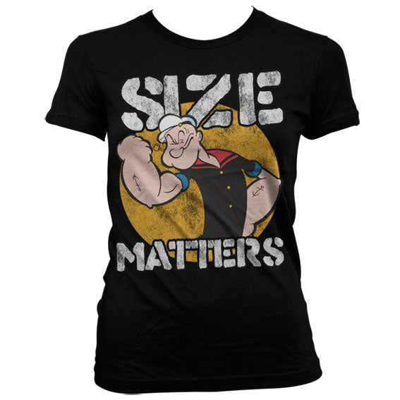Popeye - Size Matters Mens T-Shirt