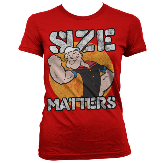Popeye - Size Matters Women T-Shirt