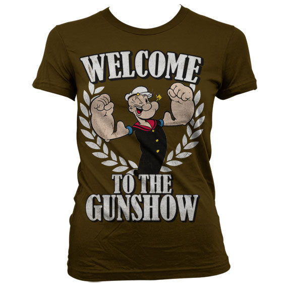 Popeye - Welcome To The Gunshow Women T-Shirt