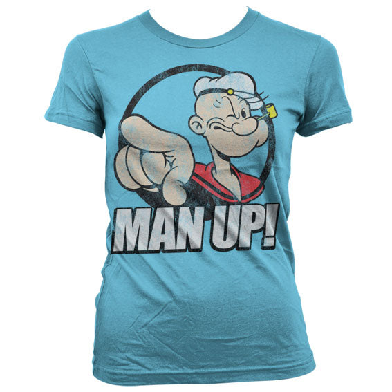 Popeye - Man Up! Women T-Shirt
