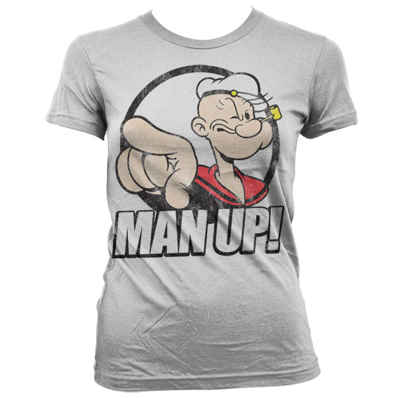 Popeye - Man Up! Women T-Shirt