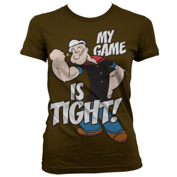 Popeye - Game Is Tight Women T-Shirt