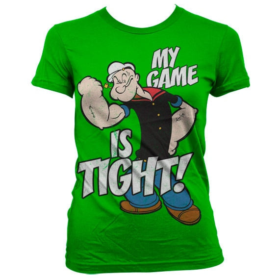 Popeye - Game Is Tight Women T-Shirt
