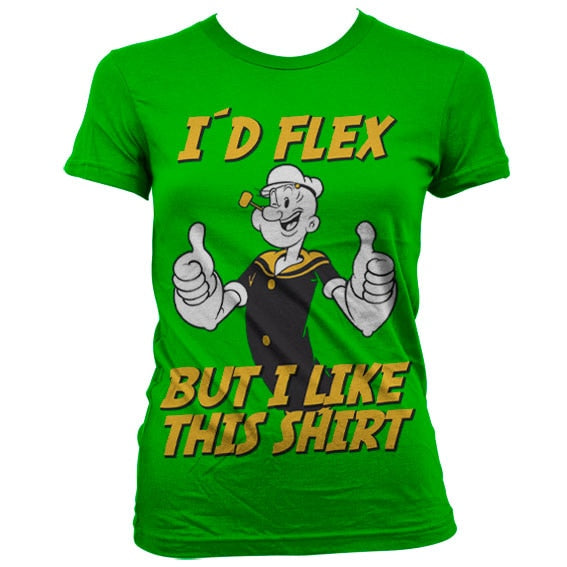 Popeye - I'd Flex Women T-Shirt
