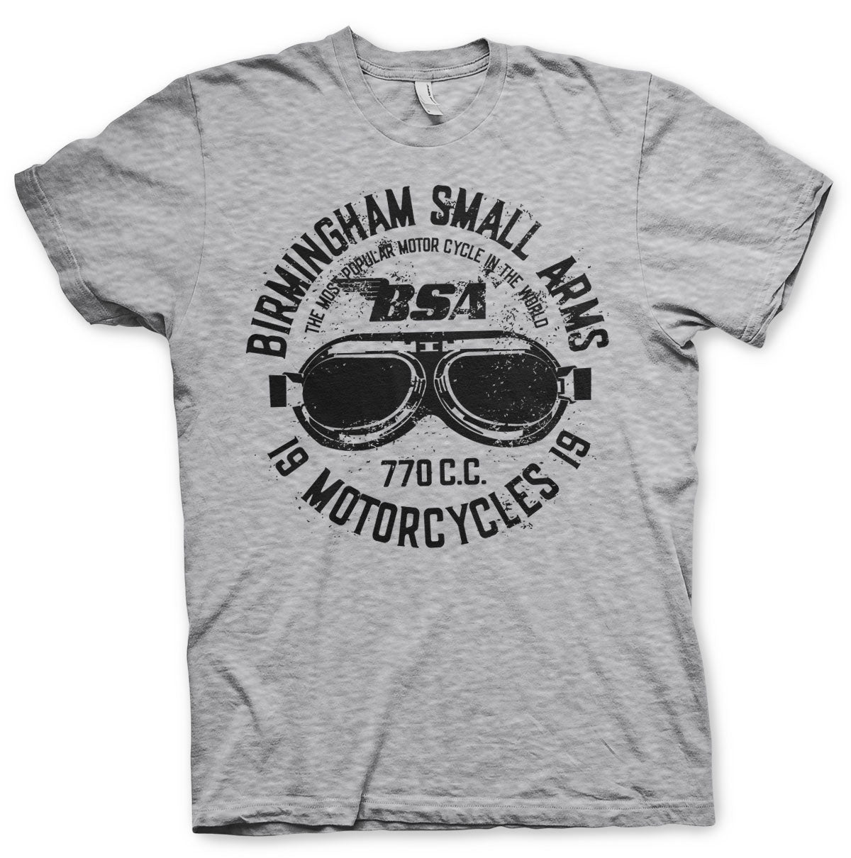 BSA - Birmingham Small Arms Goggles Mens T-Shirt