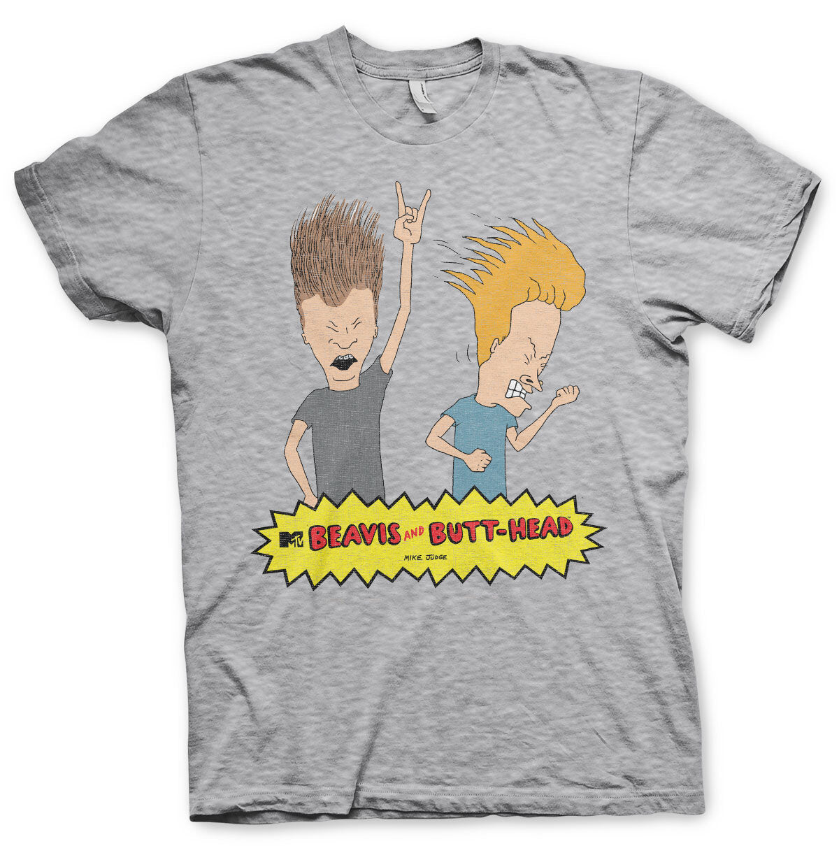 Beavis and Butt-Head - Headbanging Mens T-Shirt