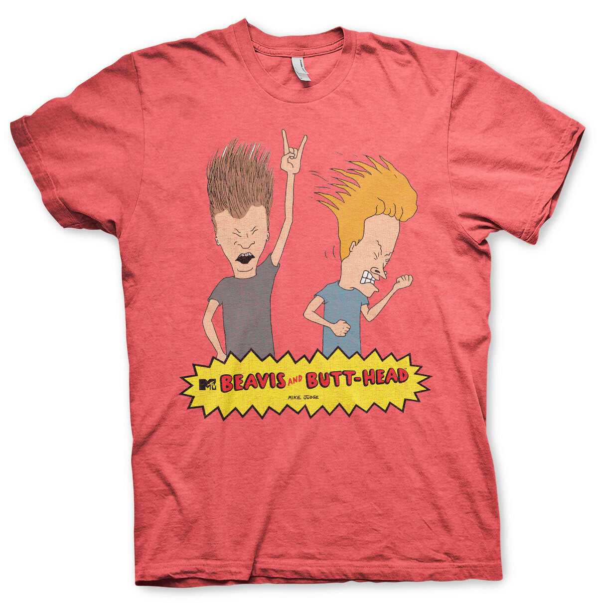 Beavis and Butt-Head - Headbanging Mens T-Shirt