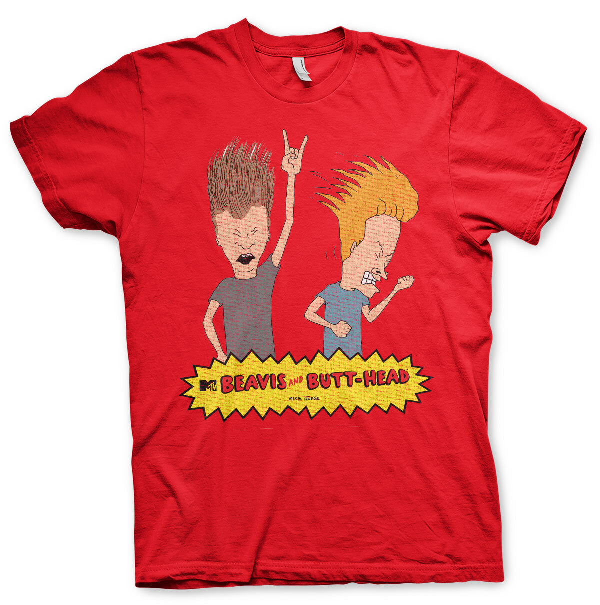 Beavis and Butt-Head - Headbanging Mens T-Shirt