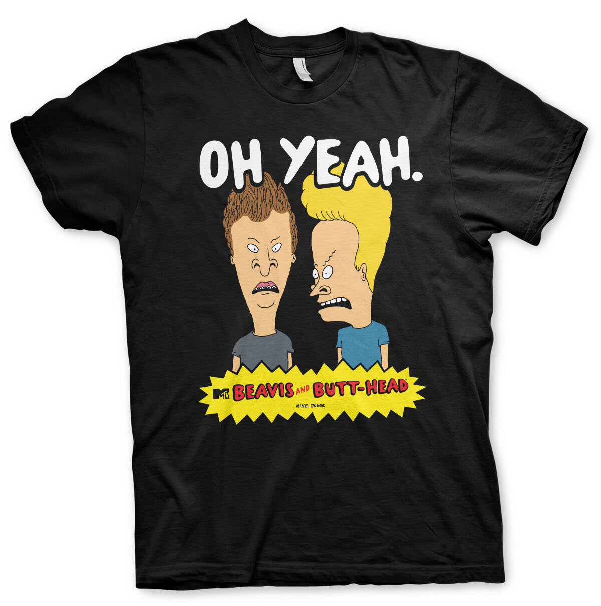 Beavis and Butt-Head Oh Yeah T-Shirt showcasing Oh Yeah design