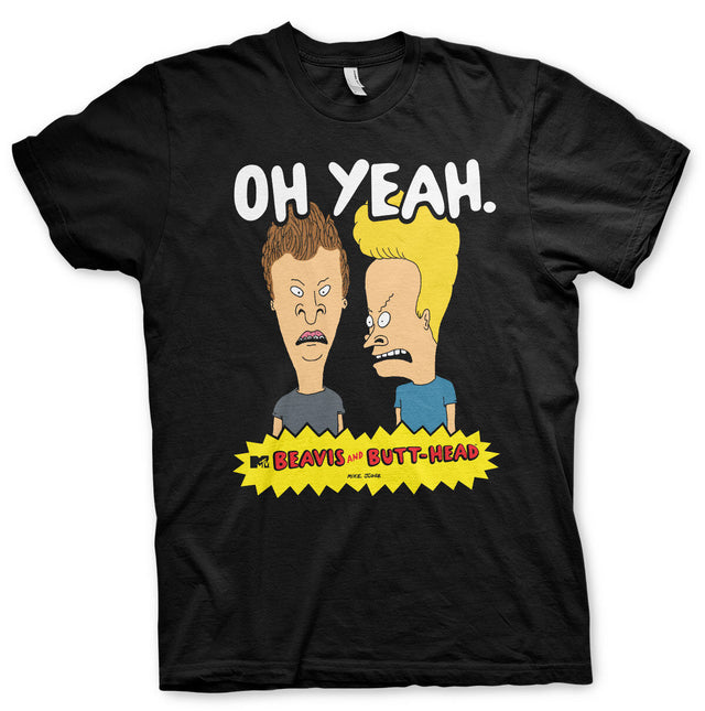 Beavis and Butt-Head Oh Yeah T-Shirt showcasing Oh Yeah design