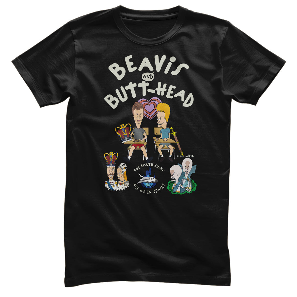 Beavis and Butt-Head - The Earth Sucks Mens T-Shirt
