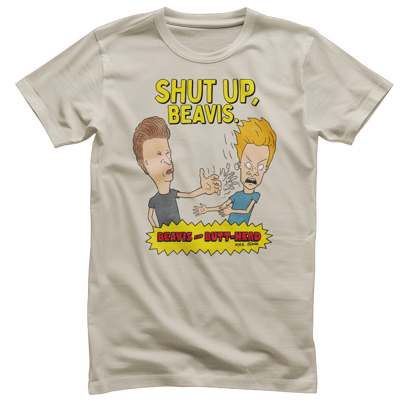 Beavis and Butt-Head - Shut Up Beavis Mens T-Shirt