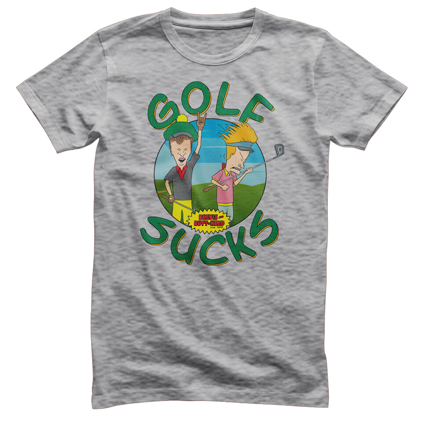 Beavis and Butt-Head - Golf Sucks Mens T-Shirt