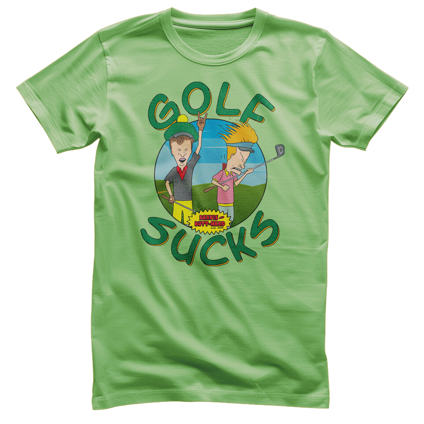 Beavis and Butt-Head - Golf Sucks Mens T-Shirt