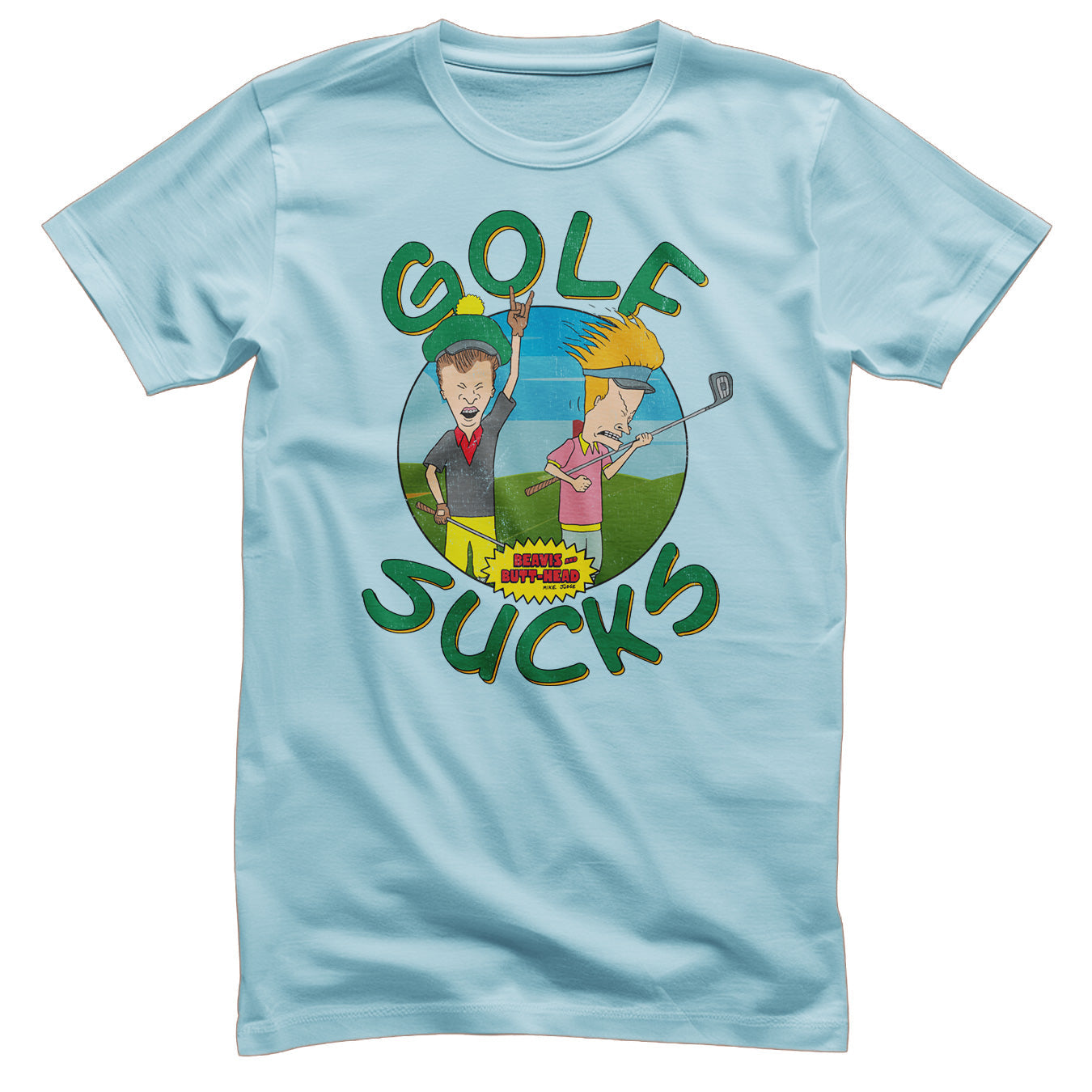 Beavis and Butt-Head - Golf Sucks Mens T-Shirt
