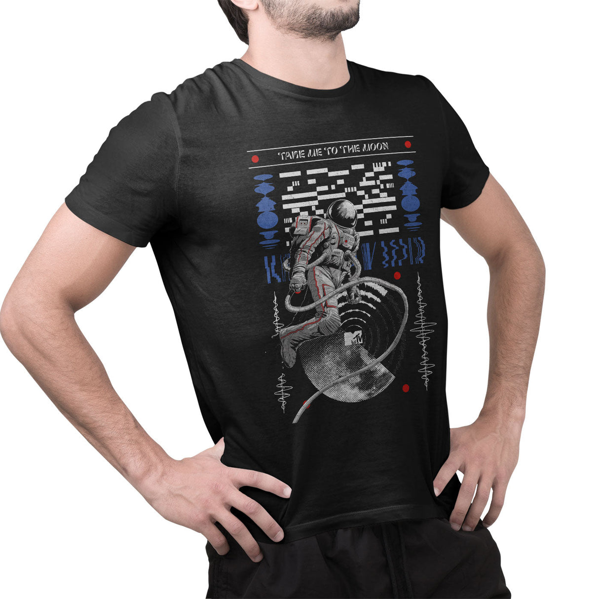MTV - Take Me To The Moon Mens T-Shirt