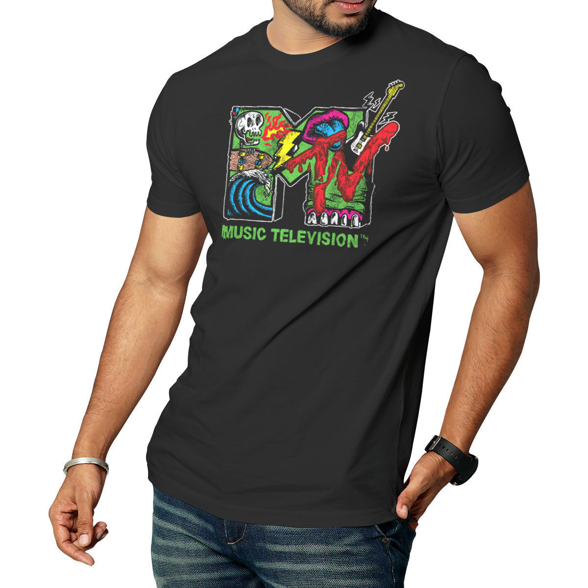 MTV - Skate & Punk Logo Mens T-Shirt