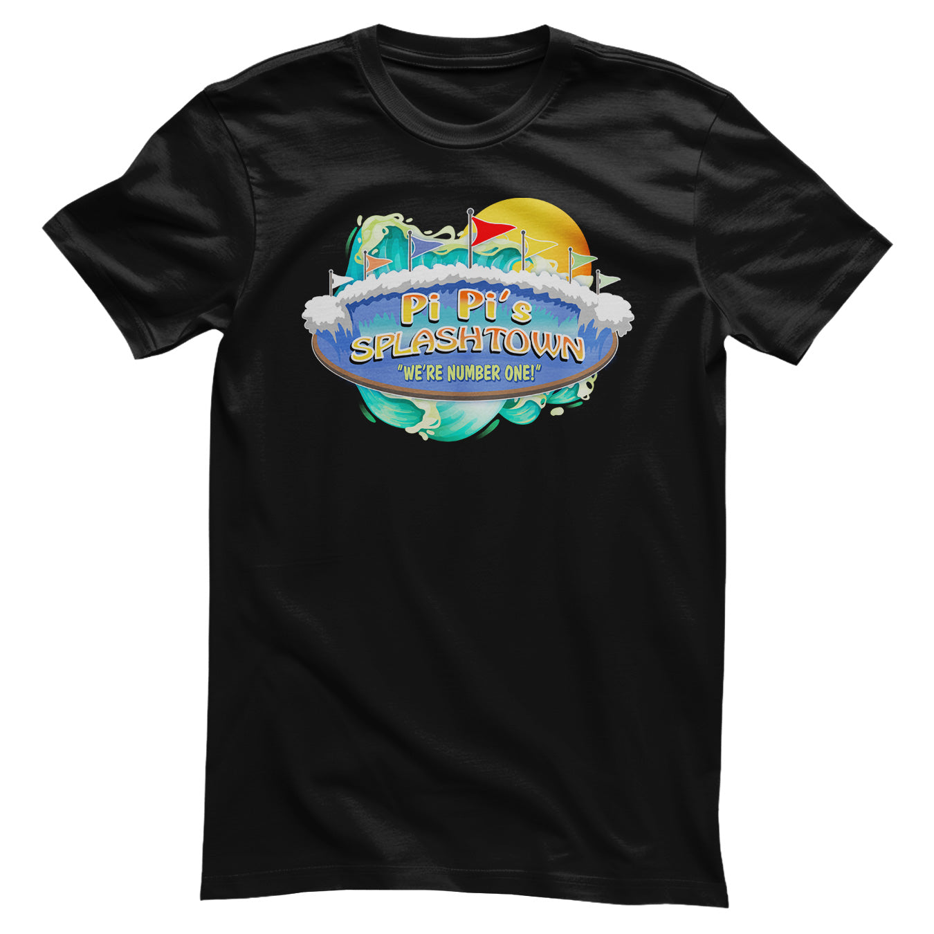 South Park - Pi Pi's Splashtown Mens T-Shirt