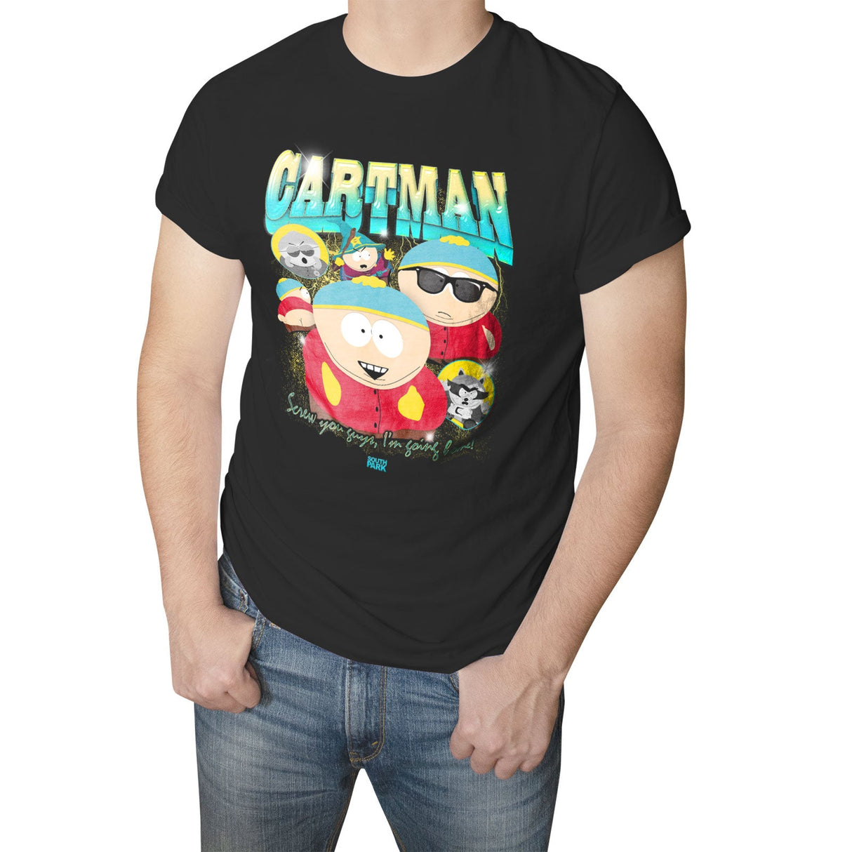 South Park - Cartman Bootleg Rap Mens T-Shirt