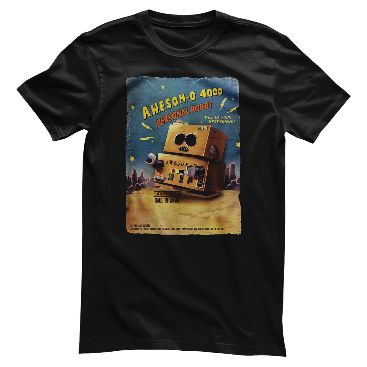 South Park - A.W.E.S.O.M.-0 4000 Personal Robot Mens T-Shirt