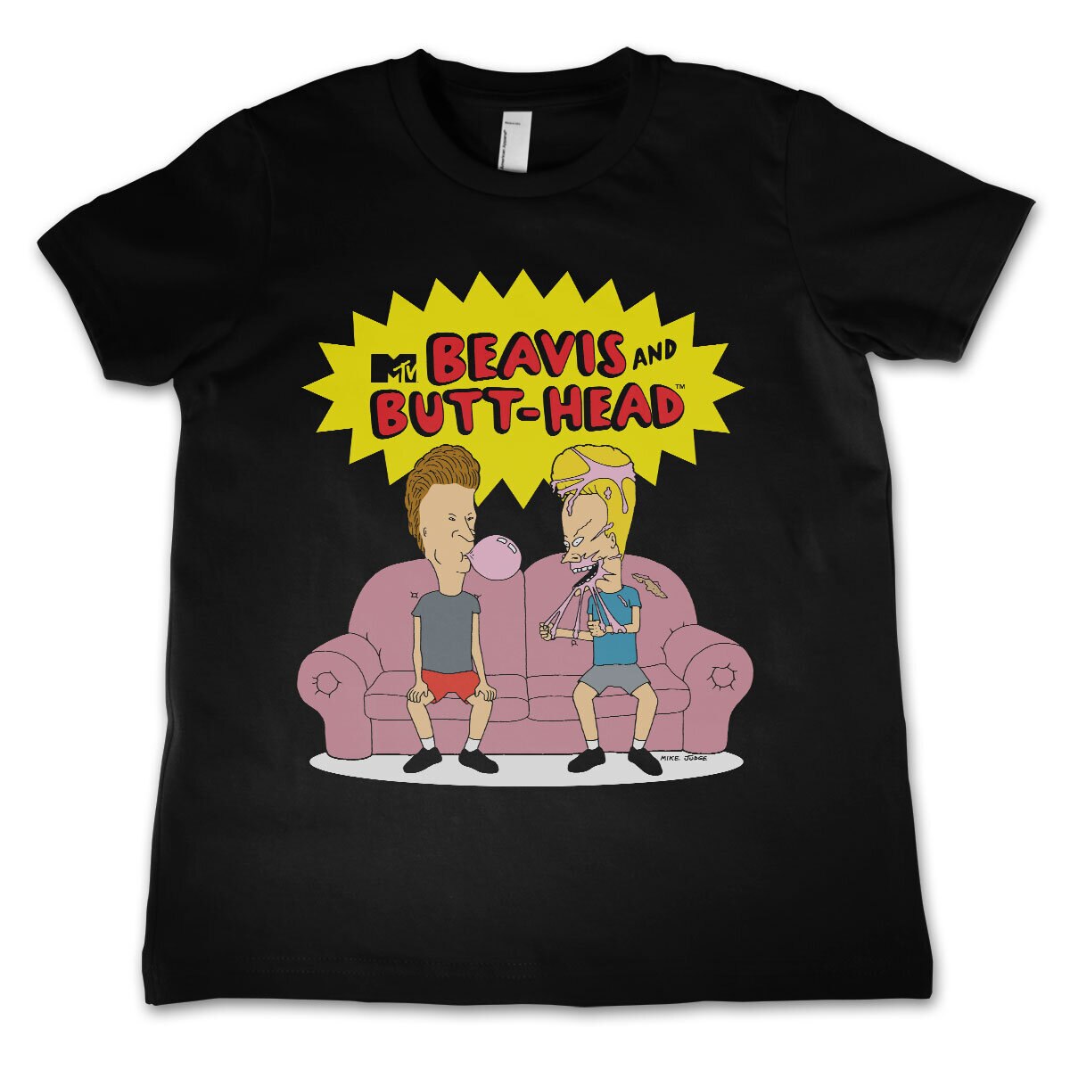 Beavis and Butt-Head Kids T-Shirt showcasing Kids design
