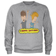 Beavis and Butt-Head Headbanging Sweatshirt showcasing Headbanging design