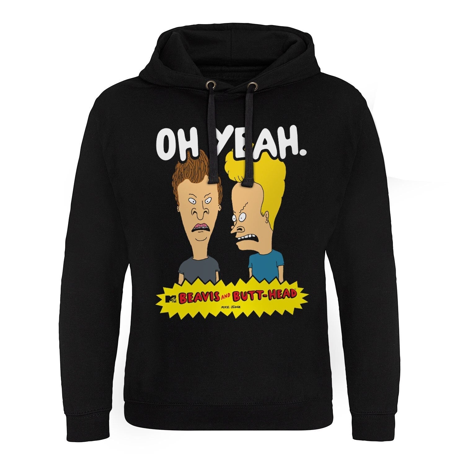 Beavis and Butt-Head Oh Yeah Epic Hoodie showcasing Oh Yeah design