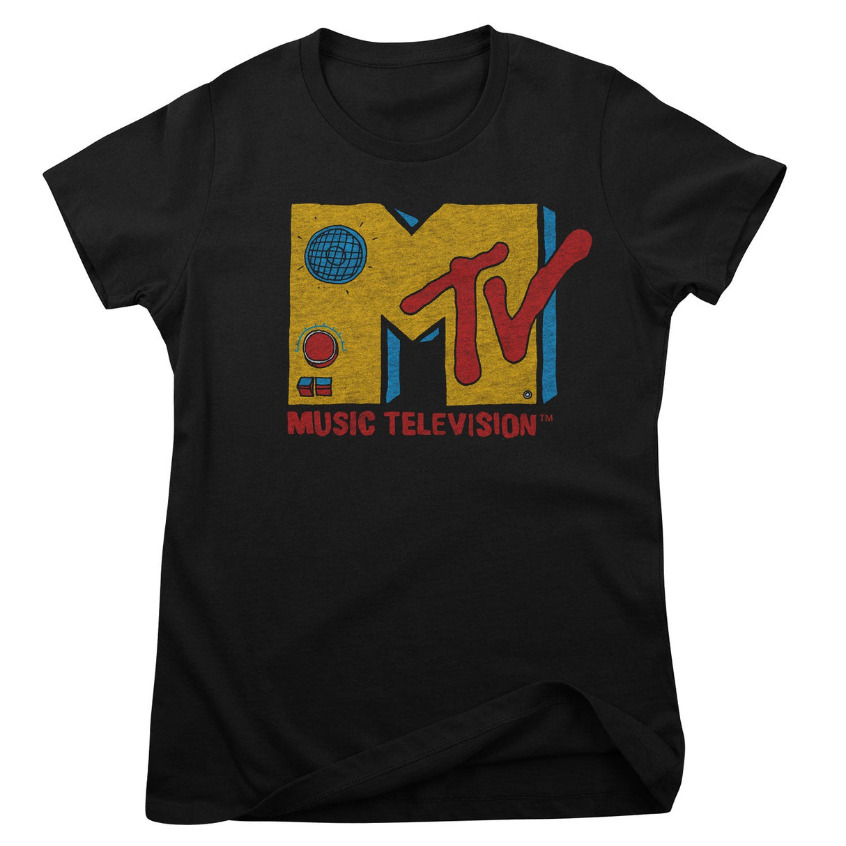 MTV - Radio Transistor Logo Women T-Shirt