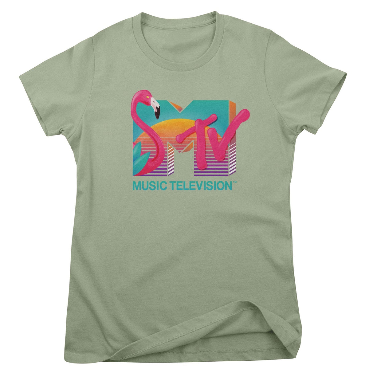MTV - Tropical Flamingo Women T-Shirt