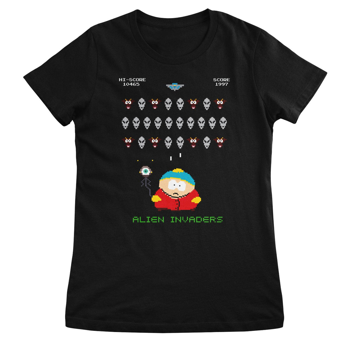 South Park - Aliens Invaders Mens T-Shirt