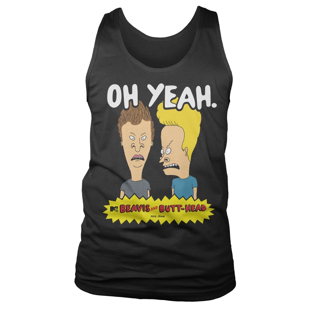 Beavis and Butt-Head Oh Yeah Tank Top showcasing Oh Yeah design