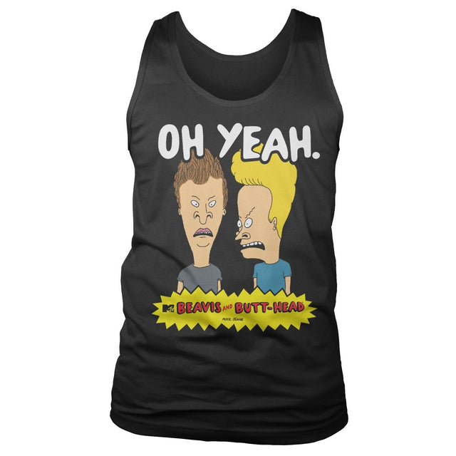 Beavis and Butt-Head Oh Yeah Tank Top showcasing Oh Yeah design