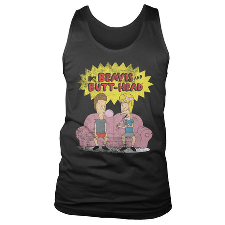 Beavis and Butt-Head Tank Top showcasing  design