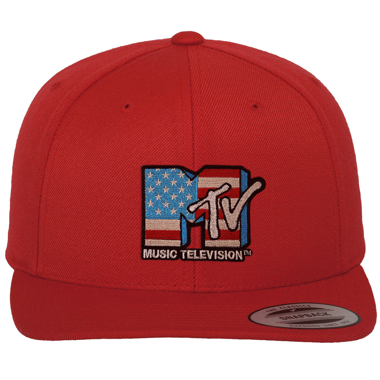MTV - American Flag Premium Snapback Cap