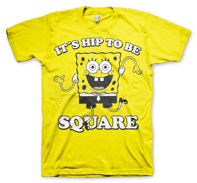 SpongeBob SquarePants - Hip To Be Square Mens T-Shirt