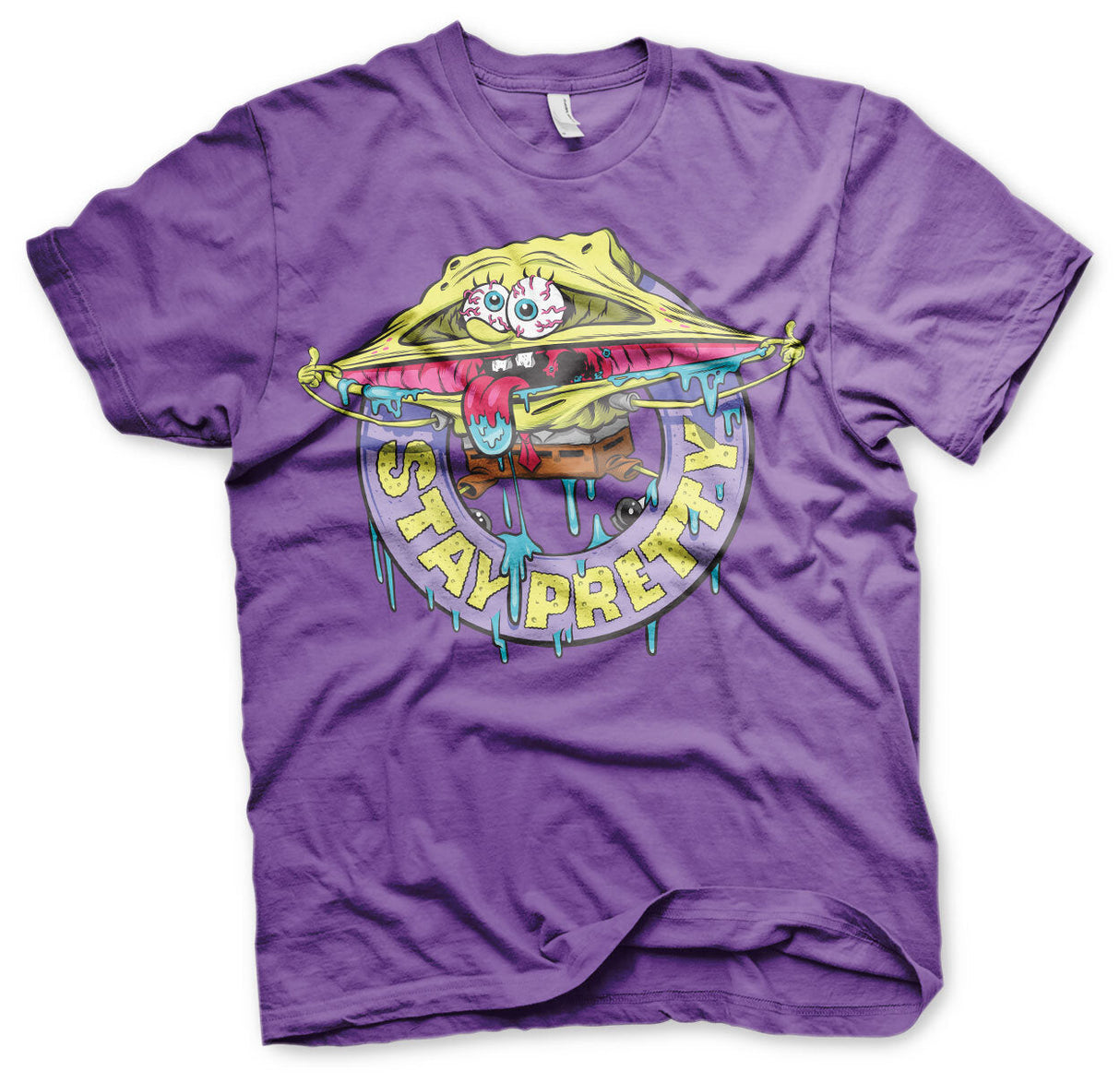 SpongeBob SquarePants - Stay Pretty Mens T-Shirt