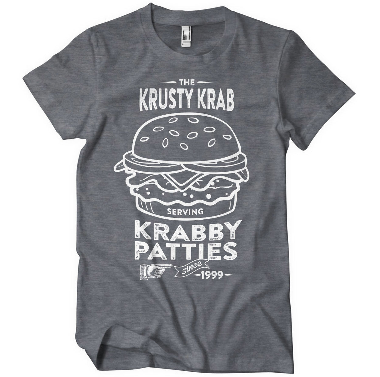 SpongeBob SquarePants - The Krusty Krab Serving Krabby Patties Mens T-Shirt
