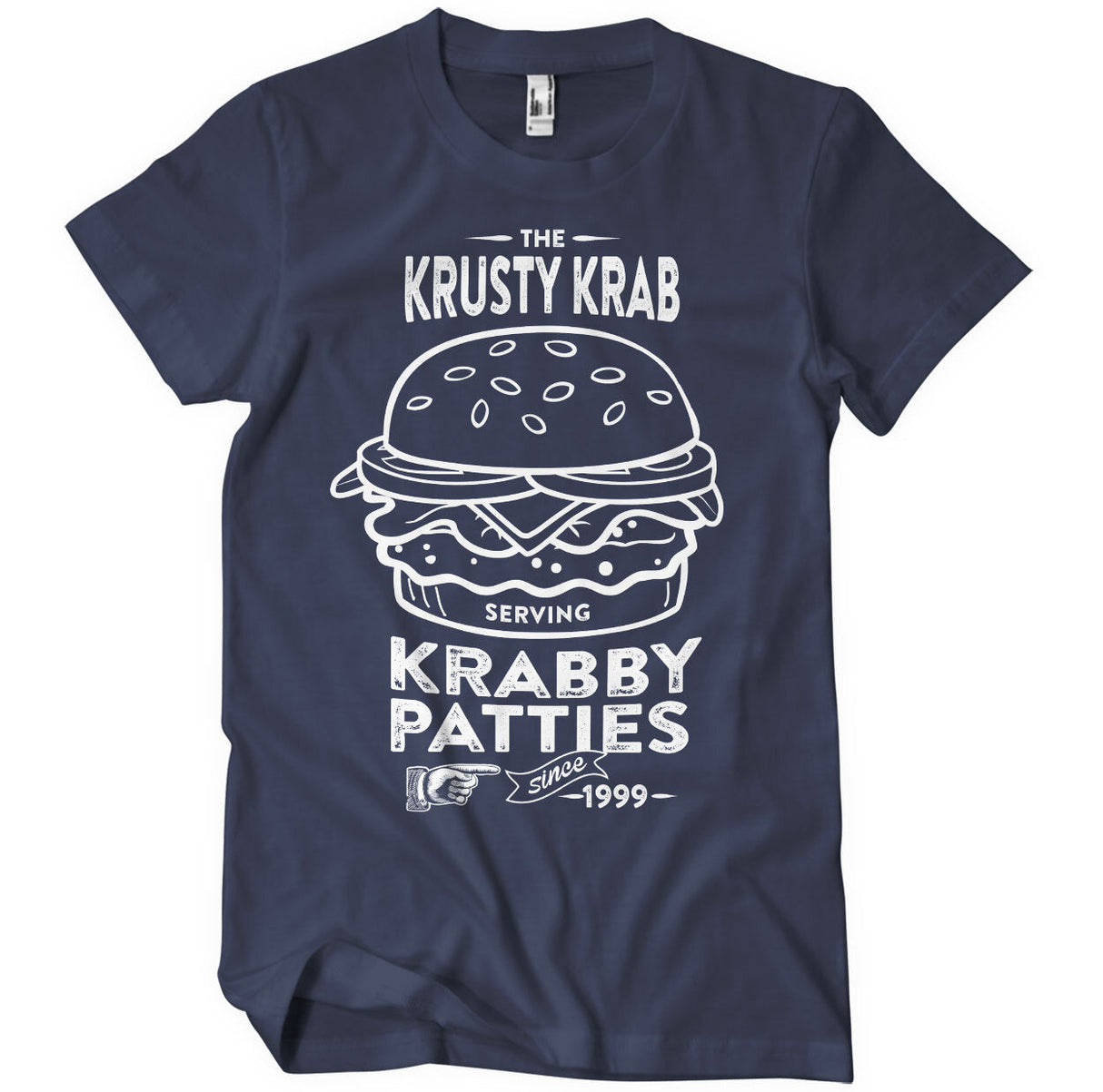 SpongeBob SquarePants - The Krusty Krab Serving Krabby Patties Mens T-Shirt