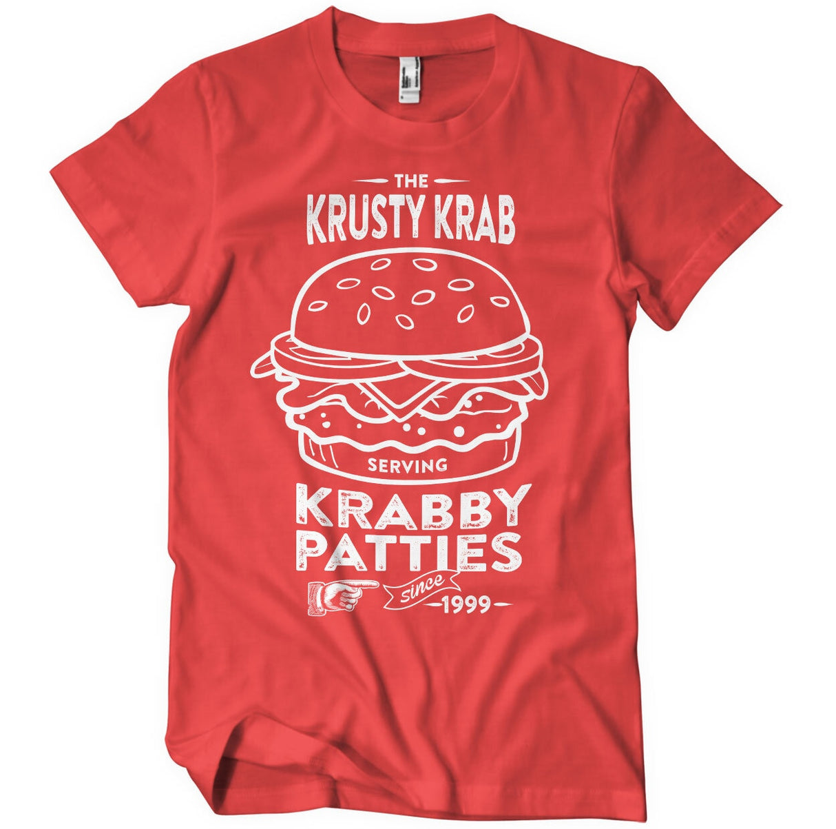 SpongeBob SquarePants - The Krusty Krab Serving Krabby Patties Mens T-Shirt