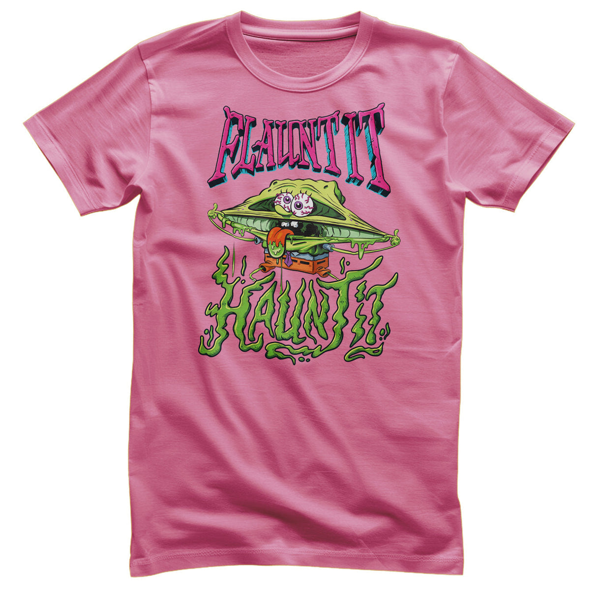 SpongeBob SquarePants - Flaunt It - Haunt It Mens T-Shirt